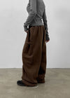 [MADE] Luperson Double-sided Fleece Folding Two-way Pants