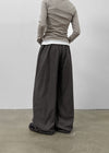 [MADE] Abone Stripe Banding Pants