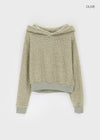 Arcady Wool Knit Hoodie
