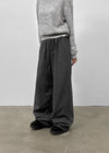 [MADE] Abone Stripe Banding Pants