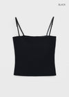[B-BASIC] Basic Fleece Tube Top Sleeveless (Built-in Cap)