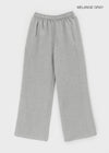 [B-BASIC] Fleece Sweat Wide Two-way Pants