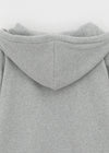 [B-BASIC] Fleece Sweat Hooded Zip-Up
