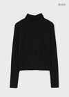 [B-BASIC] Brushed Half Turtleneck Long Sleeve T-shirt (2SIZE)