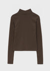 [B-BASIC] Brushed Half Turtleneck Long Sleeve T-shirt (2SIZE)