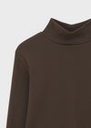[B-BASIC] Brushed Half Turtleneck Long Sleeve T-shirt (2SIZE)