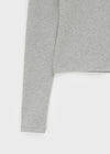 [B-BASIC] Soft Fleece Round Neck Long Sleeve T-shirt (2SIZE)