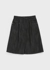 Luvua Denim Midi Skirt