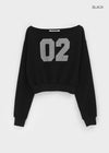 [MADE] Kiriki Print Boat Neck Long Sleeve T-shirt