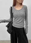 [MADE] Timothy U-Neck Long Sleeve T-shirt