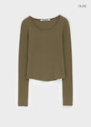 [MADE] Timothy U-Neck Long Sleeve T-shirt