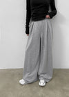[MADE] Berr tuck Wide Banding Pants