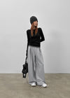[MADE] Berr tuck Wide Banding Pants