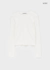 [B-BASIC] Standard Brushed Round Long Sleeve T-Shirt (2SIZE)