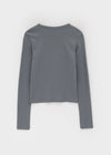 [B-BASIC] Standard Brushed Round Long Sleeve T-Shirt (2SIZE)