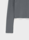 [B-BASIC] Standard Brushed Round Long Sleeve T-Shirt (2SIZE)