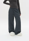 [B-BASIC] Fleece Sweat Wide Two-way Pants