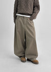 Aline Back Pocket Wide Balloon Pants
