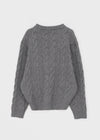 [MADE] Purine Fisher Cable Round Knit