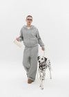 [B-BASIC] Fleece Sweat Wide Two-way Pants