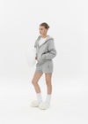 [B-BASIC] Fleece Sweat Hooded Zip-Up