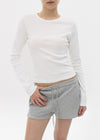 [B-BASIC] Standard Brushed Round Long Sleeve T-Shirt (2SIZE)