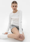 [B-BASIC] Standard Brushed Round Long Sleeve T-Shirt (2SIZE)