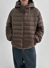 [MADE] Kumoel Hooded Lightweight Padding (100% Duck Down)