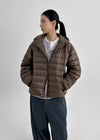 [MADE] Kumoel Hooded Lightweight Padding (100% Duck Down)