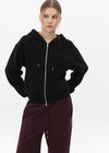 [B-BASIC] Fleece Sweat Hooded Zip-Up