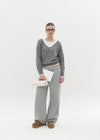 [B-BASIC] Fleece Sweat Wide Two-way Pants