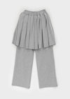 Benton Fleece Banding Skirt Pants