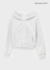 Laveni Fleece Hooded Zip-up