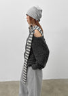 Two Leven Stripe Knit Muffler