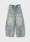 Cult Cut-out Balloon Denim Pants