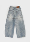Cult Cut-out Balloon Denim Pants