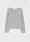 Poar Basic Fleece Long Sleeve T-shirt