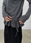 Furon Stripe Layered Long Sleeve T-shirt