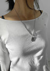 Totini Silver Pendant Drop Necklace
