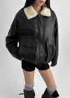 Hillcut Fur Leather Jumper