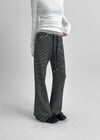 [MADE] Shaman Stripe Bootcut Banding Pants