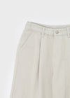 Comtia Wide Pintuck Cotton Pants