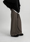[MADE] Kanfu Stripe Wide Banding Pants