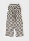 [MADE] Kanfu Stripe Wide Banding Pants