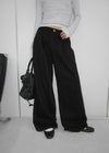 Comtia Wide Pintuck Cotton Pants