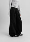 Comtia Wide Pintuck Cotton Pants