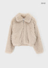 Potiont Collar Fur Jacket