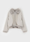 Potiont Collar Fur Jacket