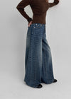 [MADE] Zepa Cut Wide Denim Pants