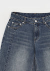 [MADE] Zepa Cut Wide Denim Pants